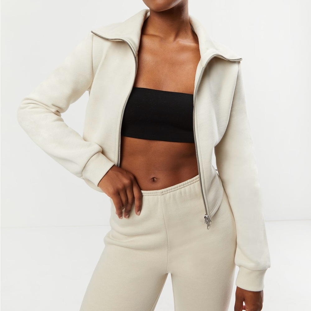 OAK + FORT FITTED ZIP-UP